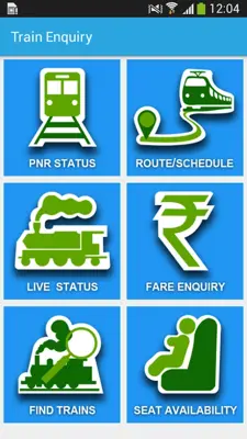 Rail Enquiry android App screenshot 3