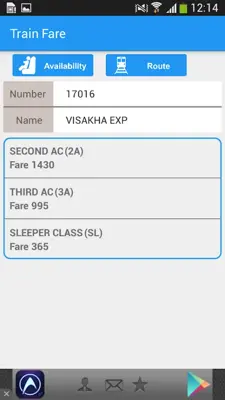 Rail Enquiry android App screenshot 6